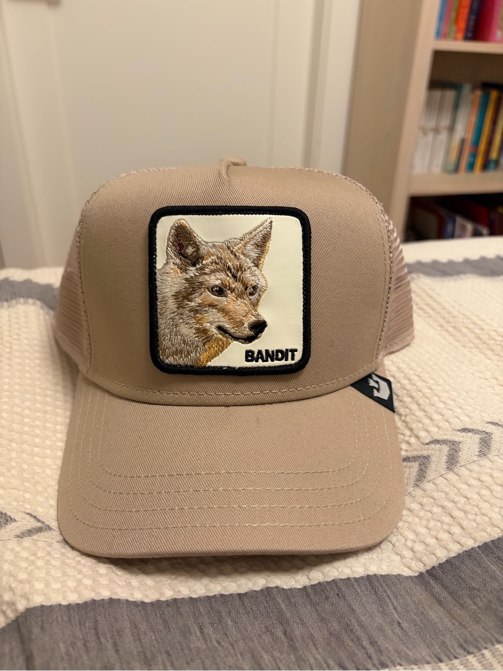 Goorin Bros Bandit Trucker Hat in Beige